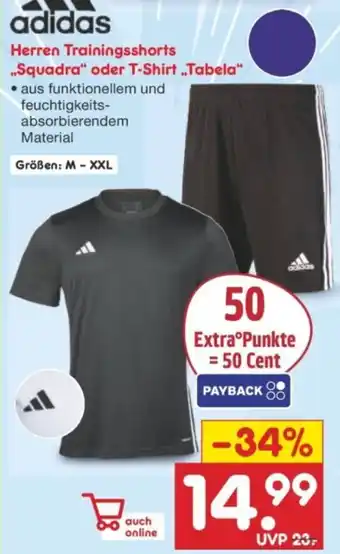 Netto Marken-Discount adidas Herren Trainingsshorts Angebot