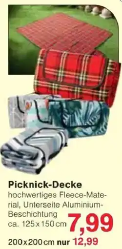 Jawoll Picknick-Decke Angebot