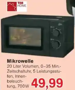 Jawoll TIM HOME Mikrowelle Angebot