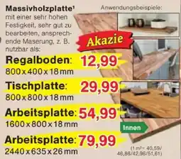 Jawoll Massivholzplatte Angebot