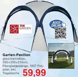 Jawoll TIM GARDEN Garten-Pavillon Angebot