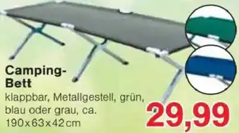 Jawoll Camping Bett Angebot