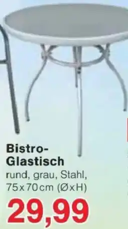 Jawoll Bistro Glastisch Angebot
