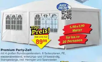 Jawoll Premium Party-Zelt Angebot