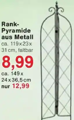 Jawoll Rank Pyramide aus Metall Angebot