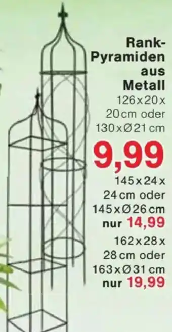 Jawoll Rank Pyramiden aus Metall Angebot