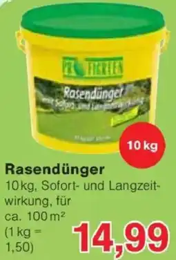 Jawoll Rasendünger Angebot