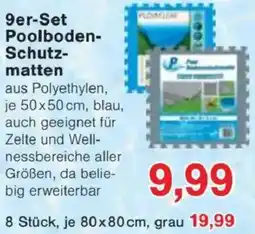 Jawoll 9er-Set Poolboden Schutzmatten Angebot