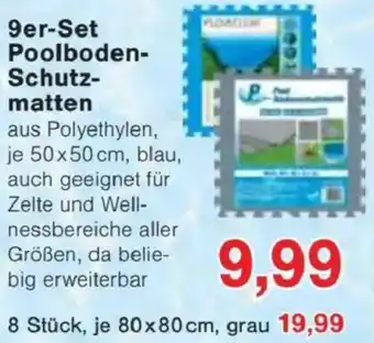 Jawoll 9er-Set Poolboden Schutzmatten Angebot