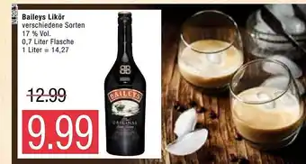 Marktkauf Baileys Likör 0,7L Angebot