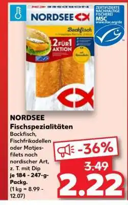 Kaufland NORDSEE Fischspezialitäten Angebot