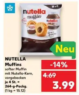 Kaufland NUTELLA Muffins Angebot