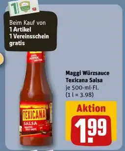 REWE Maggi Würzsauce Texicana Salsa Angebot