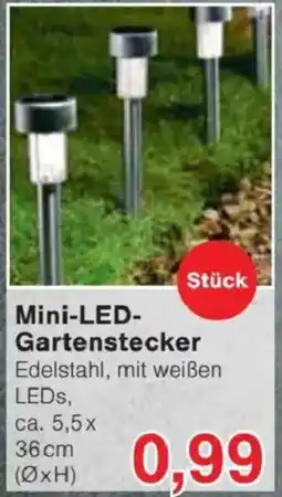Jawoll Mini-LED Gartenstecker Angebot
