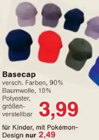 Jawoll Basecap Angebot