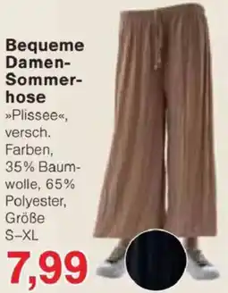 Jawoll Bequeme Damen Sommerhose Angebot