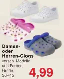 Jawoll Damen- oder Herren-Clogs Angebot