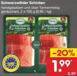 Netto Marken-Discount Schwarzwälder Schinken Angebot