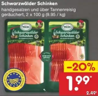 Netto Marken-Discount Schwarzwälder Schinken Angebot