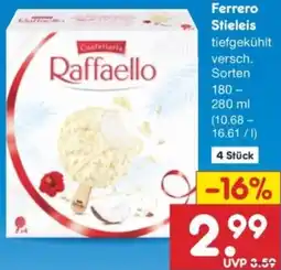 Netto Marken-Discount Ferrero Stieleis Angebot