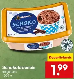 Netto Marken-Discount Romanza Schokoladeneis Angebot