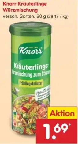 Netto Marken-Discount Knorr Kräuterlinge Würzmischung Angebot