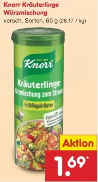Netto Marken-Discount Knorr Kräuterlinge Würzmischung Angebot