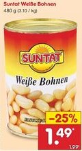 Netto Marken-Discount Suntat Weiße Bohnen Angebot