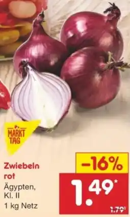 Netto Marken-Discount Zwiebeln rot Angebot