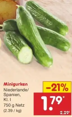 Netto Marken-Discount Minigurken Angebot