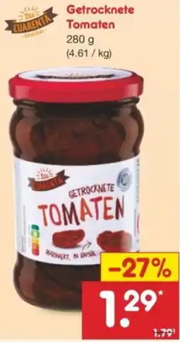 Netto Marken-Discount Las Cuarenta Getrocknete Tomaten Angebot