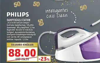 Marktkauf Philips Dampfbügelstation Gc6720.30 Fastcare Compact Angebot