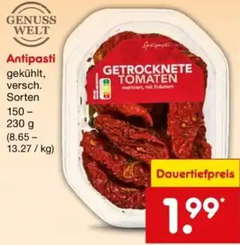 Netto Marken-Discount GENUSS WELT Antipasti Angebot