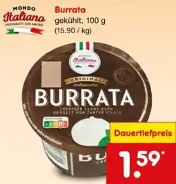 Netto Marken-Discount MONDO Italiano Burrata Angebot