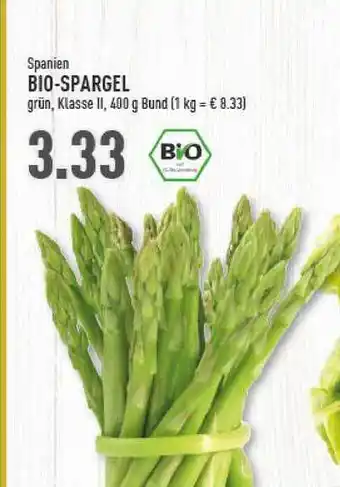 Marktkauf Spanien Bio Spargel 400g Angebot