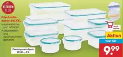 Netto Marken-Discount KITCHEN CLUB Frischhaltedosen-Set XXL Angebot