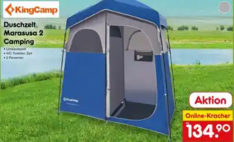 Netto Marken-Discount KingCamp Duschzelt Marasusa 2 Camping Angebot