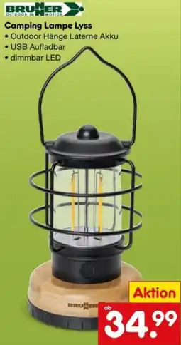 Netto Marken-Discount BRUNNER Camping Lampe Lyss Angebot