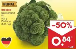Netto Marken-Discount HEIMAT Broccoli Angebot