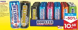 Netto Marken-Discount BOOSTER Energy Drink Angebot