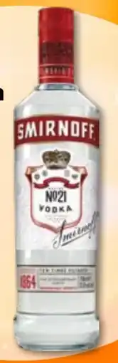 trinkgut Smirnoff Vodka Red No 21 Angebot