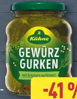 Aldi Nord Kühne Auslese Gewürzgurken Angebot