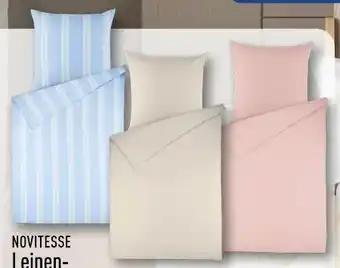 Aldi Nord Novitesse Leinen-Mix-Bettwäsche Angebot