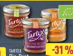Aldi Nord Tartex Bio-Aufstrich Belugalinse Balsamico Angebot