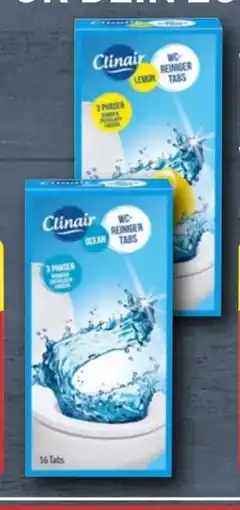 Aldi Nord Clinair WC-Reiniger-Tabs Ocean Angebot