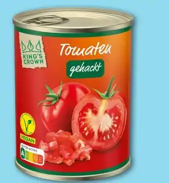 Aldi Nord King's Crown Tomaten gehackt Angebot