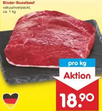 Netto Marken-Discount Rinder-Roastbeef Angebot