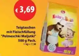 Mix Markt Teigtaschen mit Fleischfüllung "Pelmeschki Maljutki" Angebot