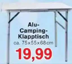 Jawoll Alu Camping Klapptisch Angebot