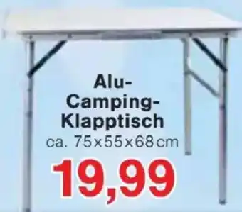 Jawoll Alu Camping Klapptisch Angebot